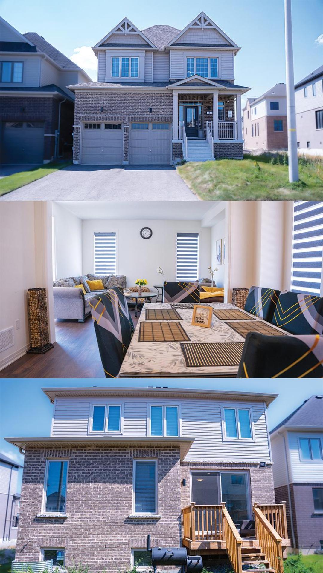Modern 4Br House In Barrie!ヴィラ エクステリア 写真